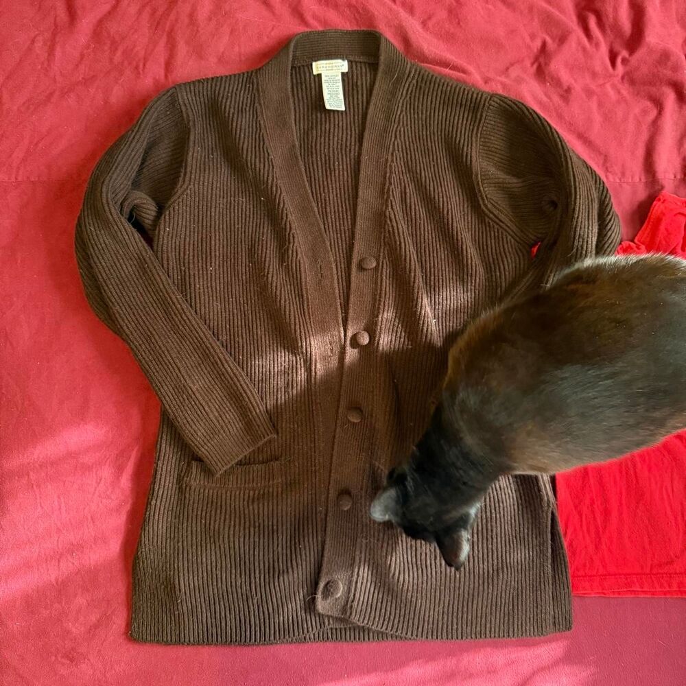 Women's Brown Cardigan
